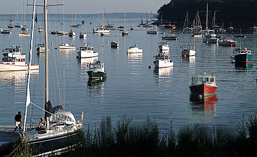 Boats in Camden Bay 2004